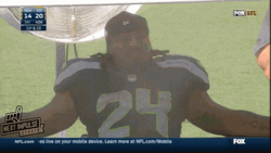 Marshawn Lynch Chilling GIF
