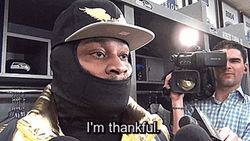 Marshawn Lynch Fully Faced Masked GIF
