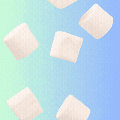 Marshmallows With Have A Nice Day GIF