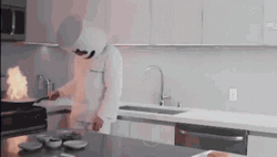 Marshmello Got The Kitchen Burning GIF