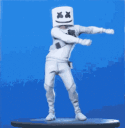 Marshmello Having A Good Time GIF
