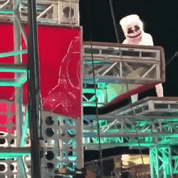 Marshmello Up In The Stage GIF