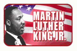 Martin Luther King Jr. American Flag