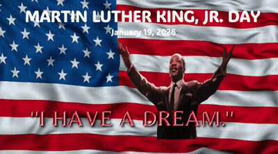 Martin Luther King Jr. Day Celebrated January 19 GIF