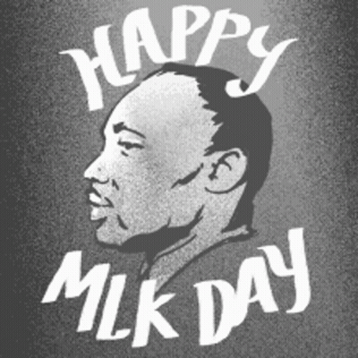 Martin Luther King Jr Drawing Happy MLK Day GIF