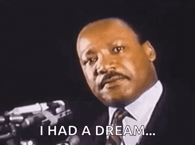 Martin Luther King Jr. Giving Speech GIF