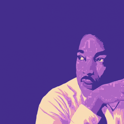 Martin Luther King Jr. Silent About Things GIF
