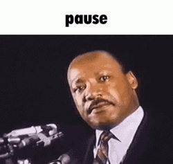 Martin Luther King Jr.Taking Pause From Speech GIF