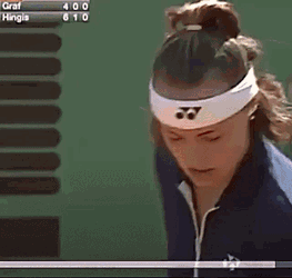 Martina Hingis Serve GIF