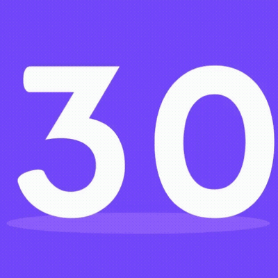 Martini Glass With Olive On Purple Background Number 30 GIF