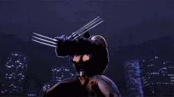 Marvel Angry Wolverine Claw  GIF