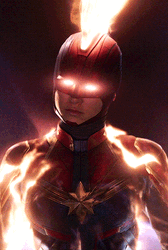 Marvel Carol Danvers Glowing Power