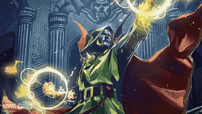 Marvel Comics Poster Man In Green Cape GIF