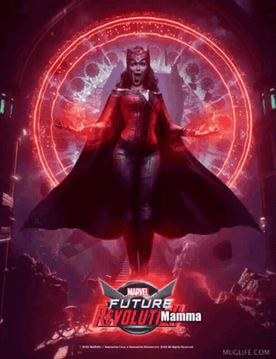 Marvel Future Revolution Poster Scarlet Witch GIF