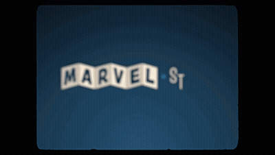 Marvel Stud On Blue Background GIF