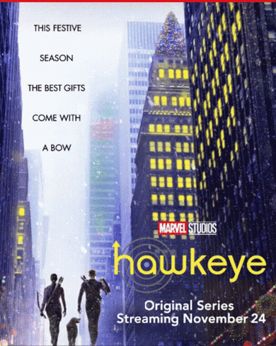 Marvel Studios Hawkeye Poster GIF