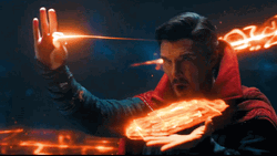 Marvel Superhero Dr. Strange Casting Magic GIF
