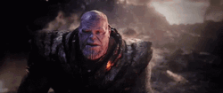 Marvel Thanos Disintegrate GIF