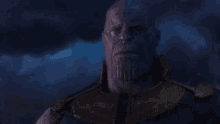 Marvel Titan Sad Thanos GIF
