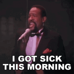 Marvin Gaye Sick Morning GIF