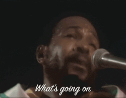 Marvin Gaye Sings Whats Going On GIF