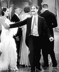 Marx Brothers Groucho Dancing