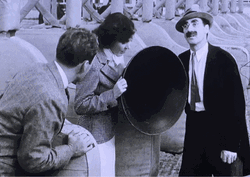 Marx Brothers Groucho Listening