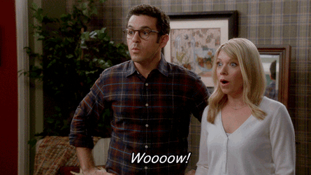 Mary Elizabeth Ellis  And Fred Savage Woooow GIF