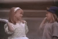 Mary Kate Olsen Energetic Great Job Team GIF