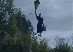 Mary Poppins Has Landed GIF