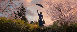 Mary Poppins Magical Umbrella GIF