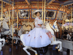 Mary Poppins On The Caroiusel GIF