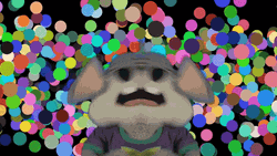 Mascot Biggie Cheese Mirror GIF
