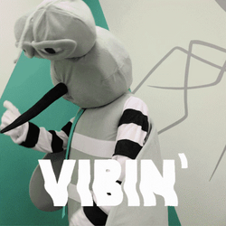 Mascot Mosquito Dancing GIF