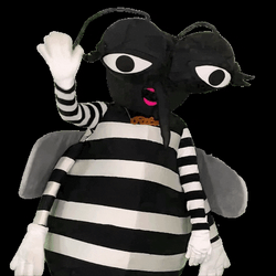 Mascot Mosquito Shake Hand GIF