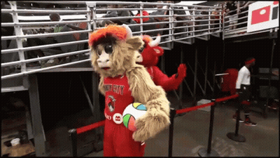 Mascot Wearing Fort Smith Jersey GIF