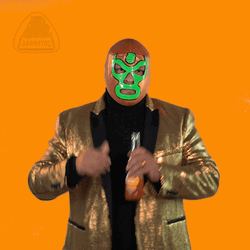 Mask Man Awesome Job GIF