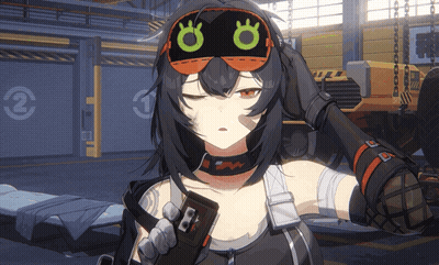 Masked Girl Number 2 GIF