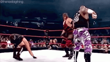 Masked Kane Chokeslam DVon Dudley GIF