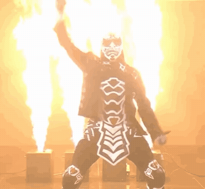 Masked Man Says Well Get The Fuck Out GIF