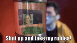Masked Man Shut Up And Take My Money GIF