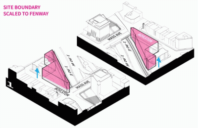 Mass Ave And Boylston Building Carved Out For Public Access GIF