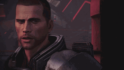 Mass Effect 3 Commander Shepard Doubt GIF