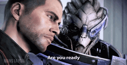 Mass Effect 3 Garrus Sleep GIF