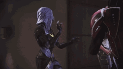 Mass Effect 3 Tali Party Dance GIF