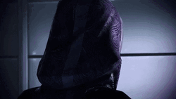 Mass Effect 3 Tali'Zorah Look Back GIF