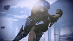 Mass Effect Garrus  Kiss GIF