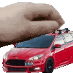 Massaging Red Toyota Supra GIF