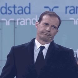 Massimiliano Allegri Oooh When His Team Scored GIF