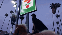 Massive 7Eleven Store Sign GIF